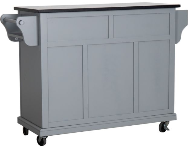 Rize Home Glenwillow Gray Kitchen Cart large image number 5