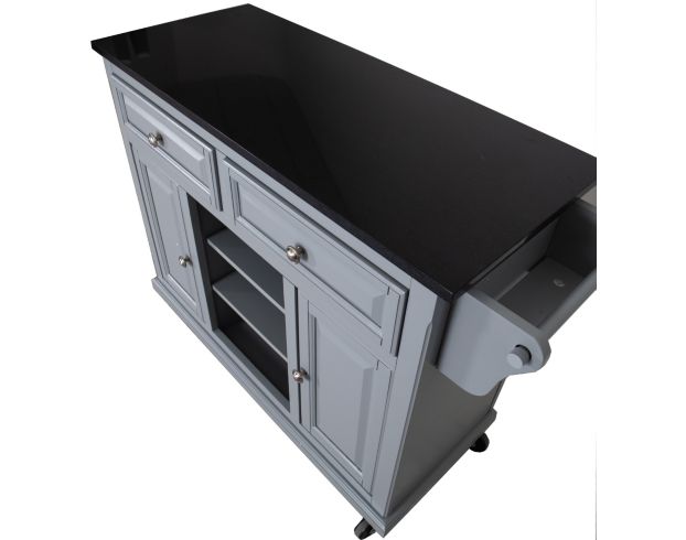 Rize Home Glenwillow Gray Kitchen Cart large image number 6