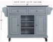 Rize Home Glenwillow Gray Kitchen Cart small image number 7