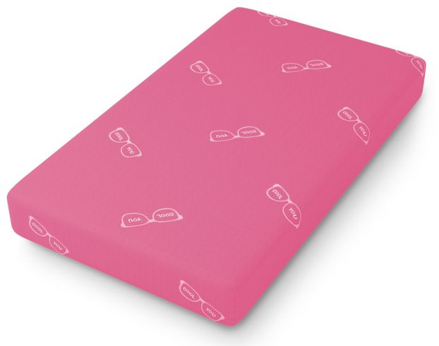 Glideaway Youth Pink Hybrid Full Mattress in a Box large image number 1
