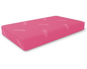 Rize Home Youth Pink Hybrid Full Mattress in a Box