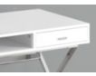 Rize Home Tempo White Desk small image number 3