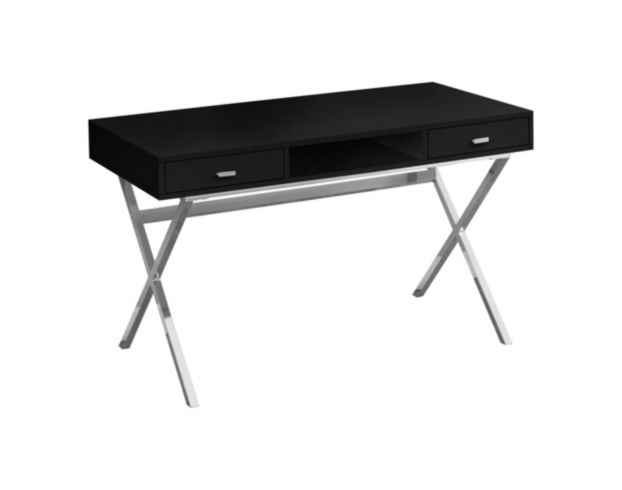 Rize Home Tempo Black Desk large image number 1