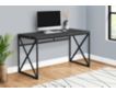 Rize Home Reclaimed Black Desk small image number 2