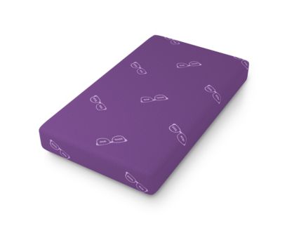 Rize Home Youth Purple Hybrid Twin Mattress in a Box