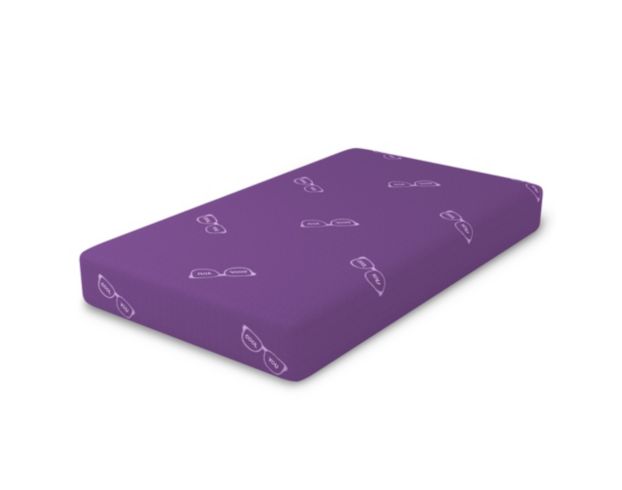 Glideaway Youth Purple Hybrid Twin Mattress in a Box large image number 3