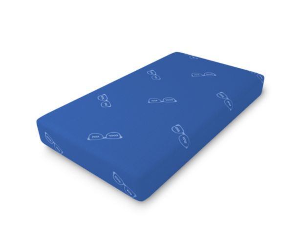 Glideaway Youth Blue Hybrid Twin Mattress in a Box large image number 2