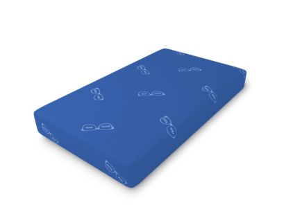 Rize Home Youth Blue Hybrid Twin Mattress in a Box