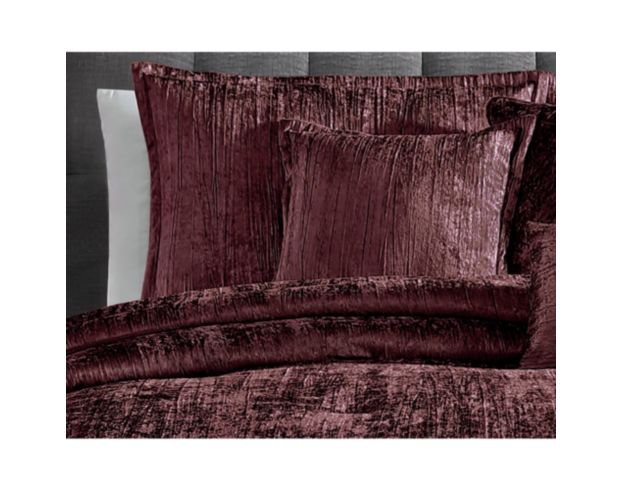 Hallmart Taos Plum 7-Piece Queen Comforter Set large image number 3