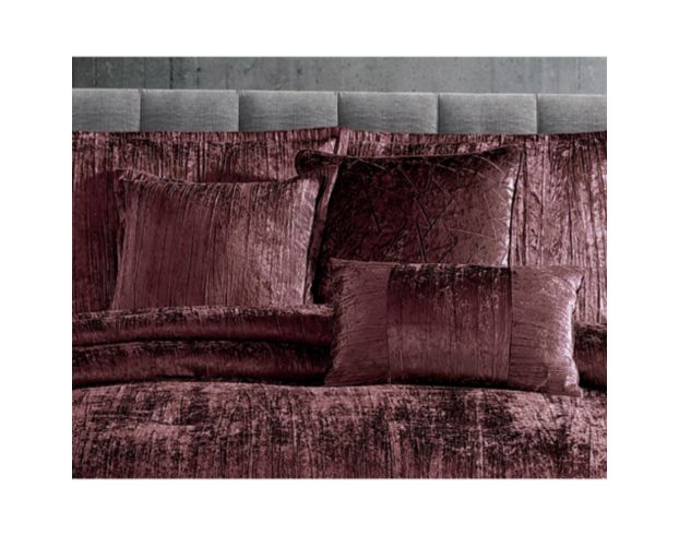 Hallmart Taos Plum 7-Piece Queen Comforter Set large image number 4