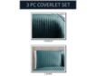 Hallmart Mansfield 3-Piece Teal King Coverlet Set small image number 2