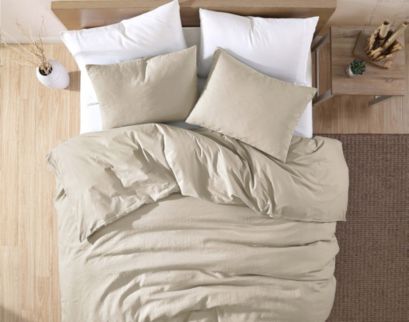 Hallmart Collectibles Loft Oatmeal 3-Piece King Comforter Set