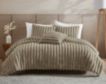 Hallmart Collectibles Ethan Taupe 4-Piece Queen Comforter Set small image number 1