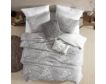 Hallmart Collectibles Impress Gray/Ivory 5-Piece King Comforter Set small image number 2