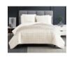 Hallmart Luxe 3-Piece White Queen Coverlet Set small image number 1