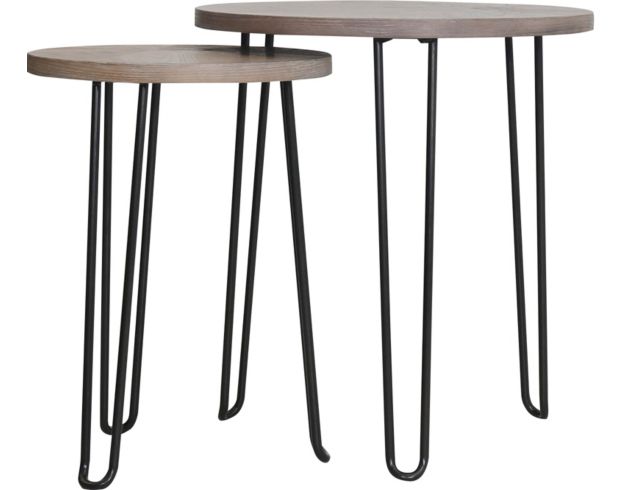 Hammary Furniture Oblique Nesting End Tables (Set of 2) large image number 1