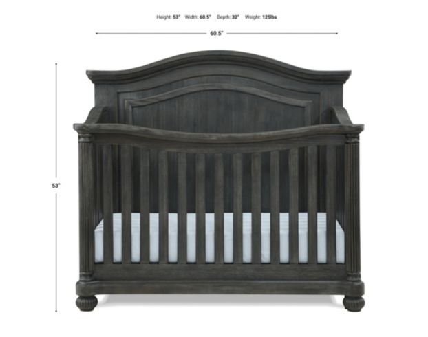 Kingsley Baby Charleston 4-in-1 Convertible Crib large image number 8