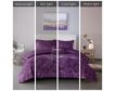 Hampton Hill Felicia Purple 3-Piece Twin Comforter Set small image number 5