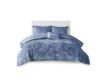 Hampton Hill Felicia Blue 3-Piece Twin Comforter Set small image number 1