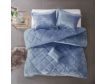 Hampton Hill Felicia Blue 3-Piece Twin Comforter Set small image number 4