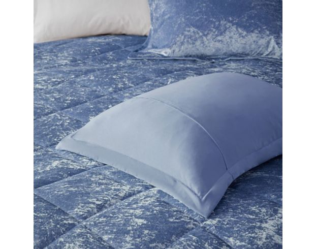 Hampton Hill Felicia Blue 3-Piece Twin Comforter Set large image number 10