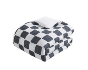 Hampton Hill Miley Checkered 4-Piece Twin Comforter Set