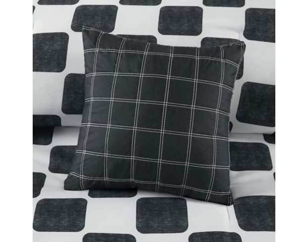 Hampton Hill Miley Checkered 4-Piece Twin Comforter Set large image number 13