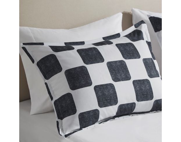 Hampton Hill Miley Checkered 4-Piece Twin Comforter Set large image number 14