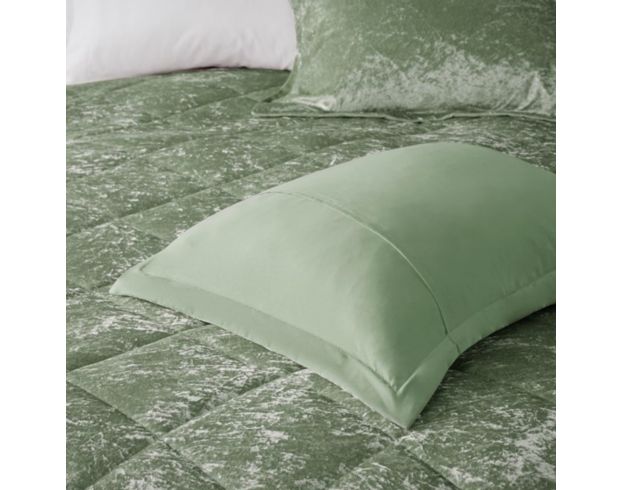 Hampton Hill Felicia Green 4-Piece Full/Queen Comforter Set large image number 9