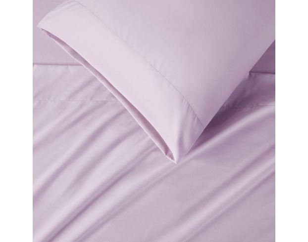 Hampton Hill Microfiber 3-Piece Lavender Twin Sheet Set large image number 3