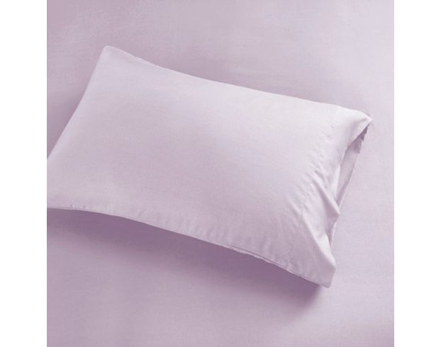 Hampton Hill Microfiber 3-Piece Lavender Twin Sheet Set large image number 9