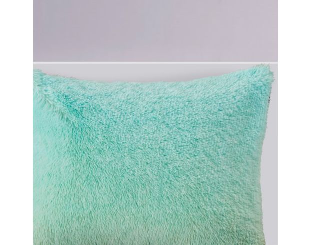 Hampton Hill Aqua Ombre Shaggy 2-Piece Twin Comforter Set large image number 12