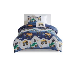 Hampton Hill Monster Truck 4-Piece Full/Queen Comforter Set