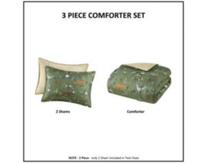 Hampton Hill Heath Forest 2-Piece Twin Comforter Set