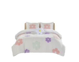 Hampton Hill Gracie Floral Reversible 3-Piece Twin Comforter Set