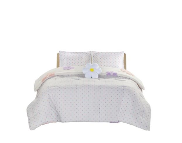 Hampton Hill Gracie Floral Reversible 3-Piece Twin Comforter Set large image number 2