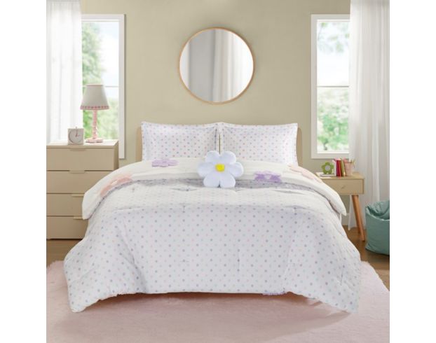 Hampton Hill Gracie Floral Reversible 3-Piece Twin Comforter Set large image number 7