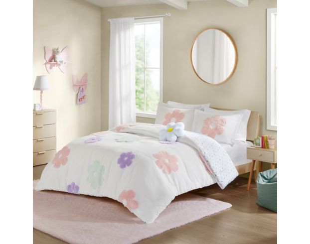 Hampton Hill Gracie Floral Reversible 3-Piece Twin Comforter Set large image number 11