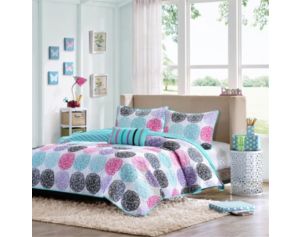 Hampton Hill Carly 3-Piece Twin Coverlet Set