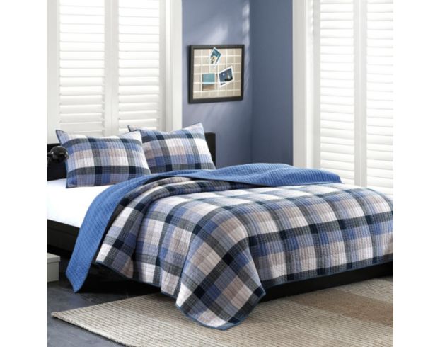 Hampton Hill Maddox 3-Piece Full/Queen Coverlet Set large image number 1