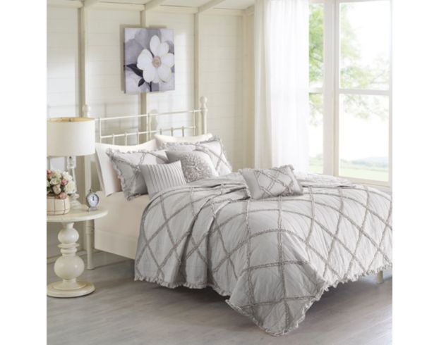 Hampton Hill Rosie 6-Piece Queen Coverlet Set large image number 1