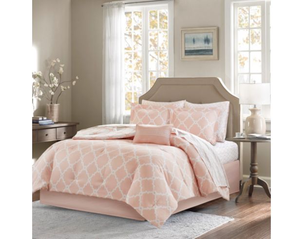 Hampton Hill Merritt Blush 7-Piece Twin Comforter/Sheet Set large image number 1