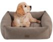 Hampton Hill Brown Bolster Pet Bed small image number 3