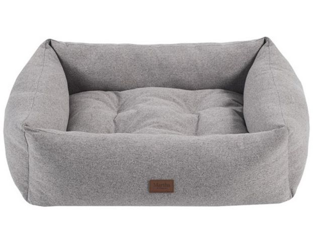 Hampton Hill Gray Bolster Pet Bed large image number 1