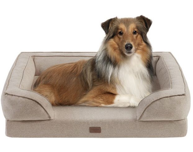Hampton Hill Tan Pet Couch large image number 3