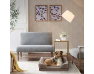 Hampton Hill Brown Pet Couch
