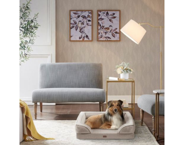 Hampton Hill Tan Pet Couch large image number 2