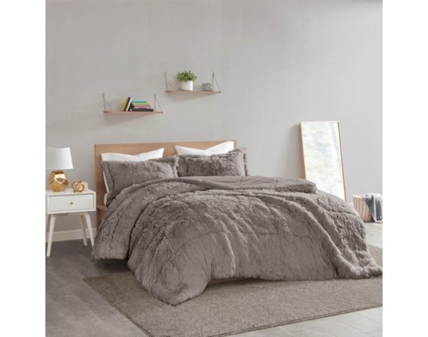 Hampton Hill Malea 2-Piece Gray Twin/Twin XL Comforter Set large image number 3