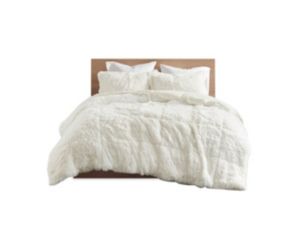 Hampton Hill Malea Ivory 3-Piece Full/Queen Comforter Set
