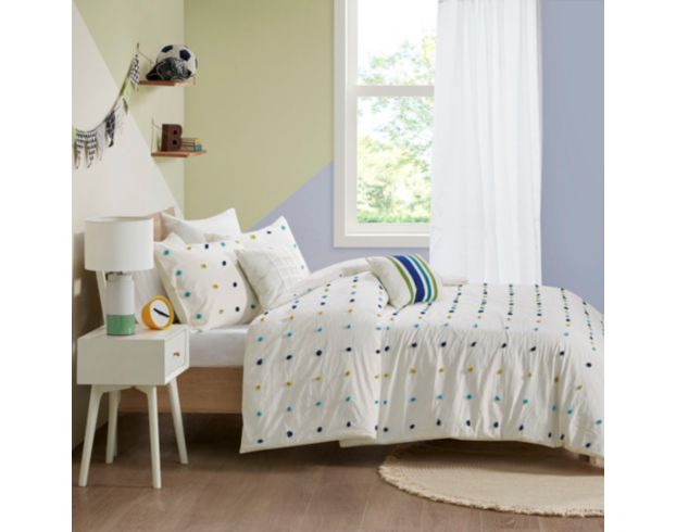Hampton Hill Callie 4-Piece Twin/Twin XL Comforter Set large image number 4